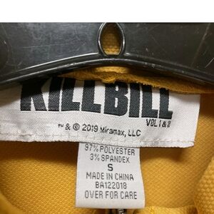 Kill Bill Official Yellow and Black Tracksuit Costume